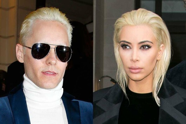 Κim Kardashian και Jared Leto πλατινέ!