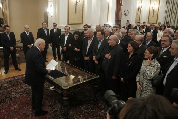Όλες οι φωτογραφίες από την ορκωμοσία της Νέας Κυβέρνησης 