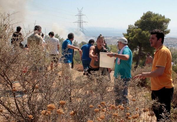 Οι φωτιές της Αττικής