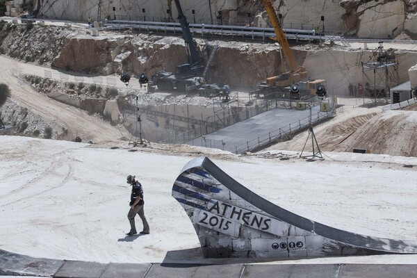 Οι κορυφαίοι του Freestyle Motocross με πίστα το αρχαίο λατομείο Μαρμάρων Διονύσου