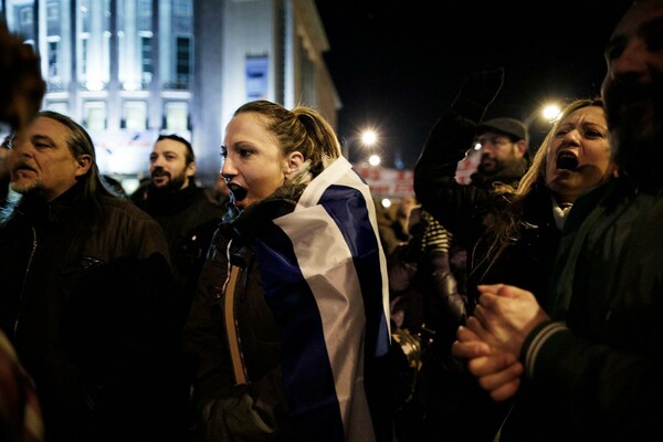 27 φωτογραφίες απ' την διαδήλωση στον Λευκό Πύργο