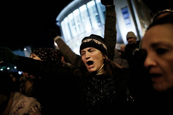 27 φωτογραφίες απ' την διαδήλωση στον Λευκό Πύργο