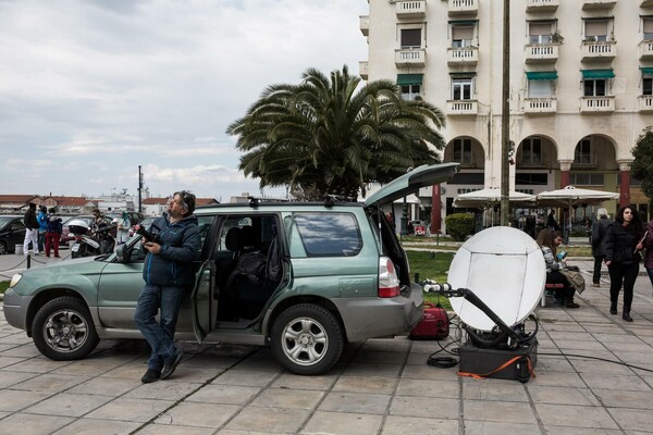 Η έκλειψη Ηλίου στην Αθήνα και την Θεσσαλονίκη 