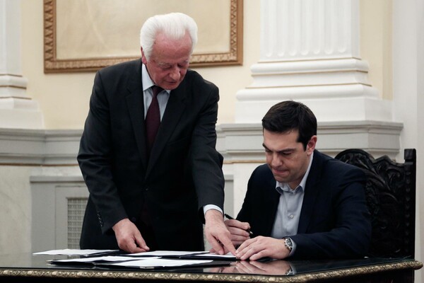 Όλες οι φωτογραφίες από την ορκωμοσία της Νέας Κυβέρνησης 