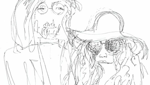 Τα μινιμαλιστικά σκίτσα του John Lennon