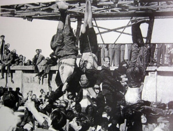 Το 1945 συλλαμβάνεται ο Μπενίτο Μουσολίνι και η ερωμένη του Κλάρα Πετάτσι