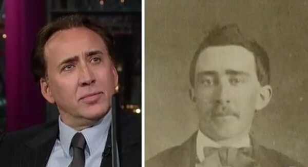 25 διάσημοι και οι τρομακτικοί σωσίες τους από μιαν άλλη εποχή