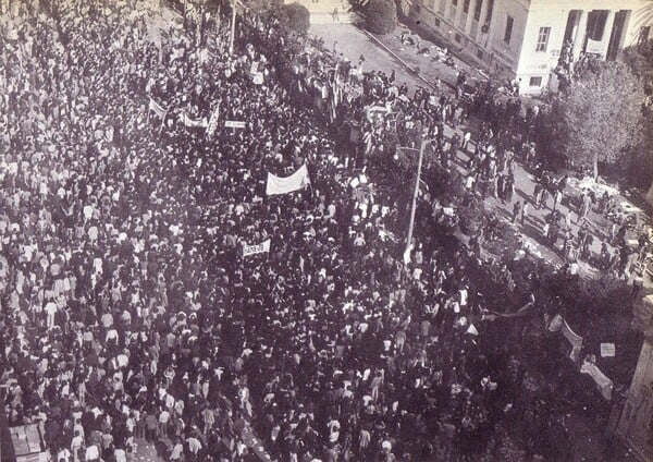 20 σπάνιες φωτογραφίες από το Πολυτεχνείο, 14 έως 19 Νοεμβρίου 1973