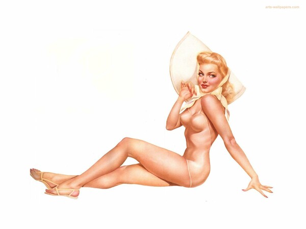 Ο ζωγράφος που καθιέρωσε τα pin up girls