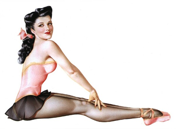 Ο ζωγράφος που καθιέρωσε τα pin up girls