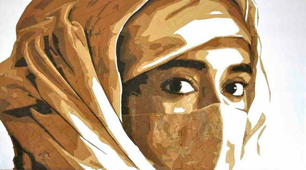 Ποτρέτα Μαροκινών από πλαστική ταινία