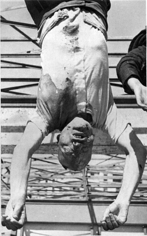 Το 1945 συλλαμβάνεται ο Μπενίτο Μουσολίνι και η ερωμένη του Κλάρα Πετάτσι