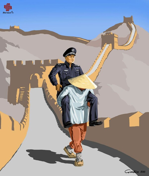 Σατιρικά illustrations με αστυνομικούς από όλο τον κόσμο