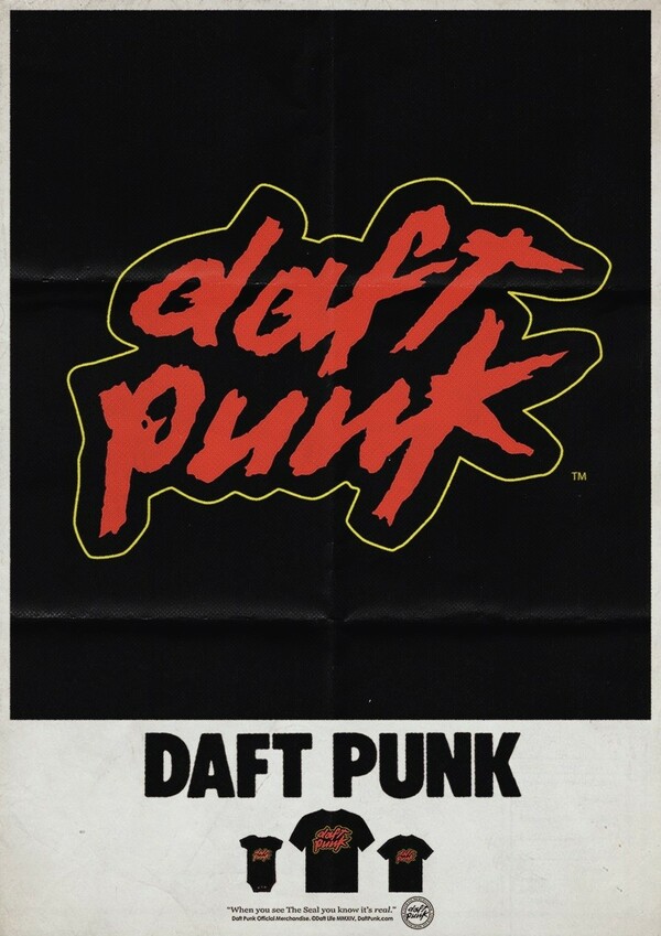 Οι ρετρό διαφημιστικές αφίσες των Daft Punk