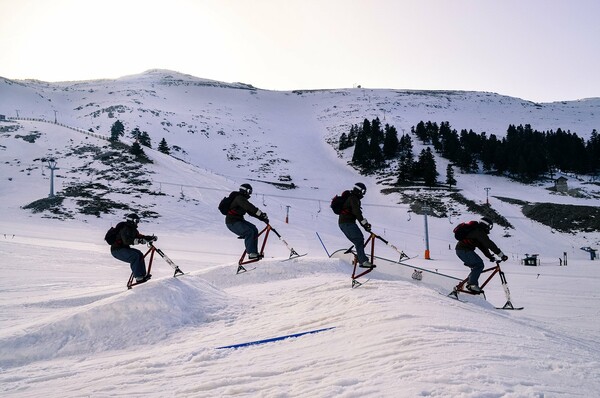 Ο Σταύρος Νταβαρινός ξέρει τα πάντα για το ski bike