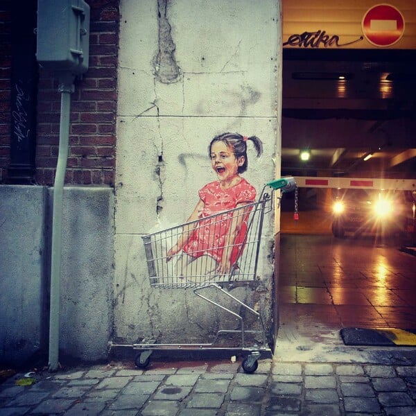 H συναρπαστική τέχνη του Ernest Zacharevic