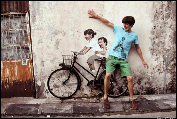 H συναρπαστική τέχνη του Ernest Zacharevic