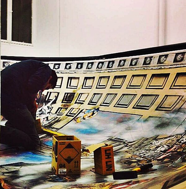 Όταν οι skaters κατέλαβαν μία γκαλερί στο κέντρο της Αθήνας