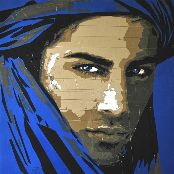 Ποτρέτα Μαροκινών από πλαστική ταινία