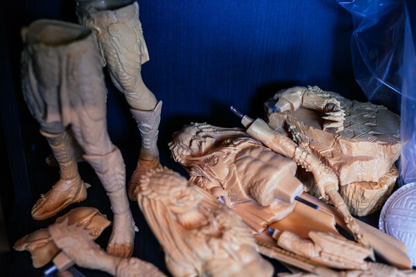 Ο Κόναν και ο Predator σε αγαλματάκια φτιαγμένα στο χέρι