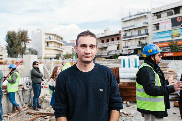 Μπήκαμε σ' ένα εργοτάξιο του μετρό