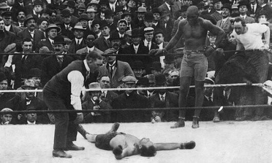 Ο συγγραφέας Jack London γράφει για τον αγώνα του αιώνα