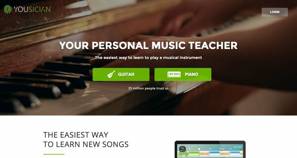 Μάθε να παίζεις μουσική online 
