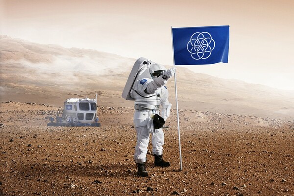 Η σημαία της Οικουμένης για την επόμενη αποστολή στο Διάστημα