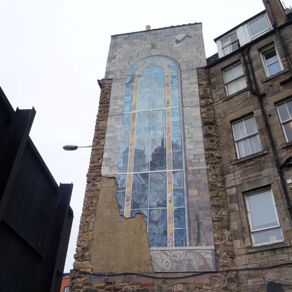 Trainspotting tour, το καφέ του Χάρι Πότερ και τα mural του Leith