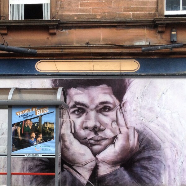 Trainspotting tour, το καφέ του Χάρι Πότερ και τα mural του Leith