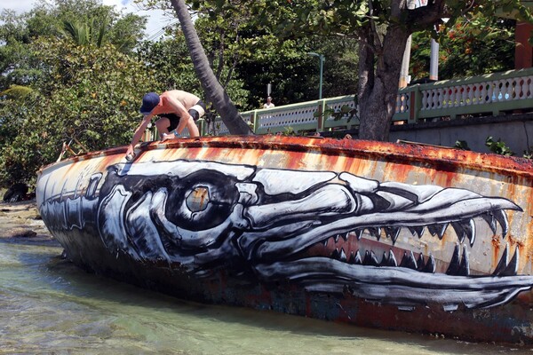 Πέντε καινούριες δημιουργίες της street art στην εκπνοή του Αυγούστου