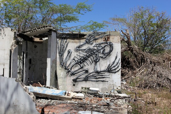 Πέντε καινούριες δημιουργίες της street art στην εκπνοή του Αυγούστου