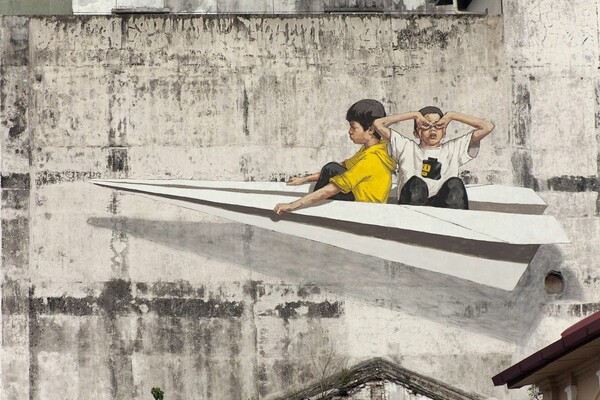H συναρπαστική τέχνη του Ernest Zacharevic
