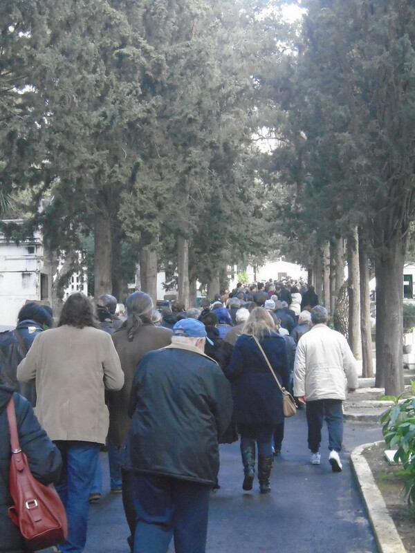 Από το τελευταίο αντίο στον Ντέμη Ρούσσο