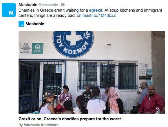 Στο #grexit το twitter παίρνει φωτιά