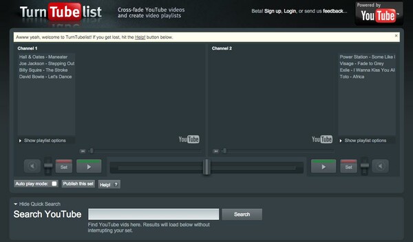 Δες πόσο εύκολο είναι να κάνεις djing με έναν browser