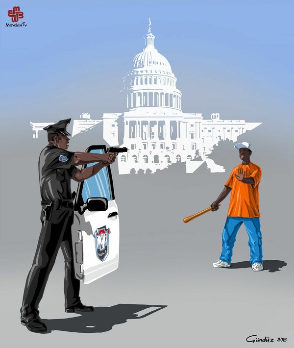  Σατιρικά illustrations με αστυνομικούς από όλο τον κόσμο