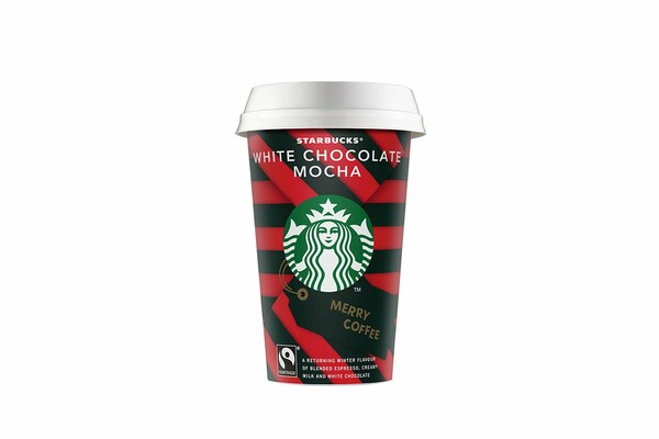 Τα αγαπημένα ροφήματα on the go των Starbucks White Chocolate Mocha & Cappuccino «στολίζονται» και υποδέχονται τα Χριστούγεννα