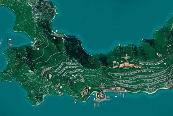 Oξυά Αrt Island: Το νησί του Εμίρη του Κατάρ στο Ιόνιο