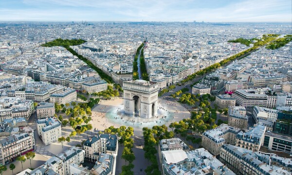 Παρίσι: Εγκρίθηκε το σχέδιο για τη μετατροπή της Champs-Élysées σε έναν «εντυπωσιακό κήπο»