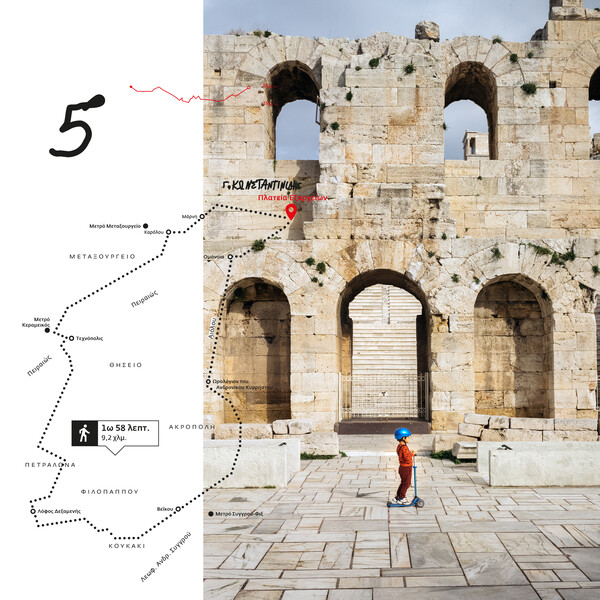 Μετακίνηση 6: Πέντε διαφορετικές βόλτες στην Αθήνα