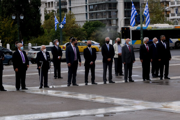 28η Οκτωβρίου: Εικόνες από τους εορτασμούς- Οι δηλώσεις των πολιτικών αρχηγών