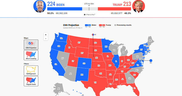 Εκλογές ΗΠΑ: Οι εννέα πολιτείες που θα κρίνουν το οριστικό αποτέλεσμα