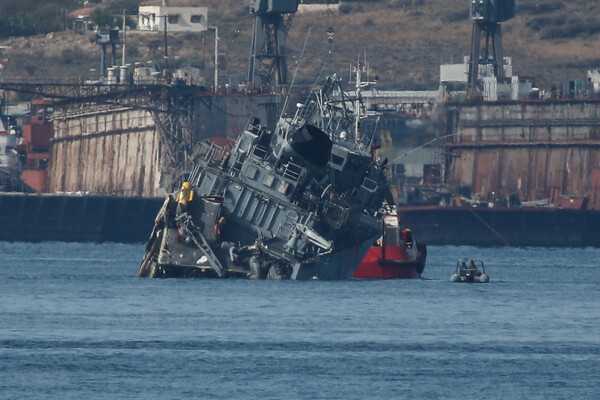 Πειραιάς: Κόπηκε η πρύμνη του «Καλλιστώ» - Ανακρίνεται το πλήρωμα του φορτηγού πλοίου