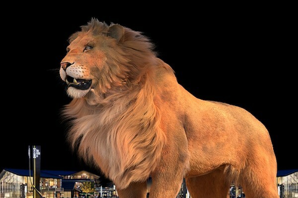 Επική 3D διαφήμιση στην Κίνα: Λιοντάρι δραπετεύει από γυάλινο κλουβί και «τρομάζει» περαστικούς