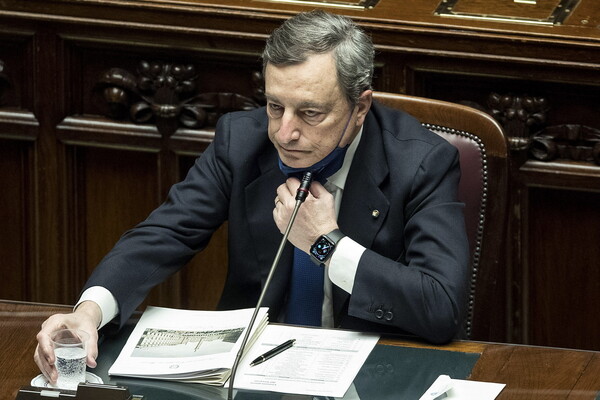 Ιταλία: Η κυβέρνηση του Μάριο Ντράγκι πήρε ψήφο εμπιστοσύνης από τη Βουλή