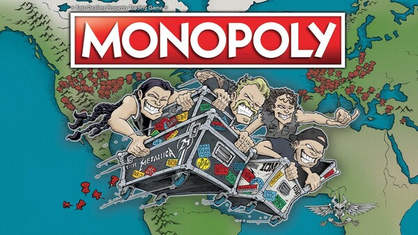 Metallica: Η παγκόσμια περιοδεία του 2013 έγινε επιτραπέζιο της Monopoly