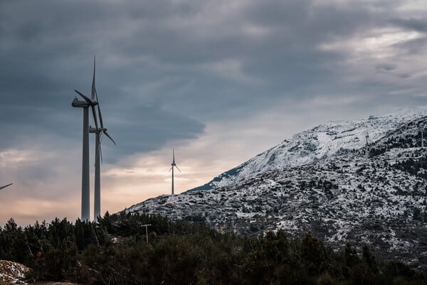 Χιόνισε στη Σάμο: Στα λευκά ορεινές κοινότητες - Στους 0 βαθμούς η θερμοκρασία (ΕΙΚΟΝΕΣ)