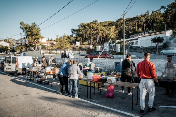 Σάμος, η επόμενη μέρα: Εικόνες καταστροφής στο νησί από τον σεισμό 6,7 Ρίχτερ