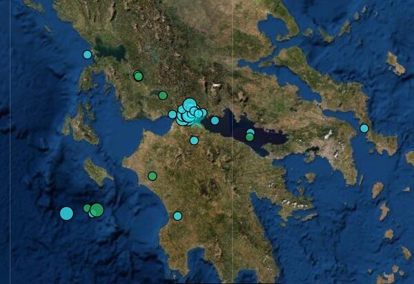 Διπλός σεισμός στη Ναύπακτο